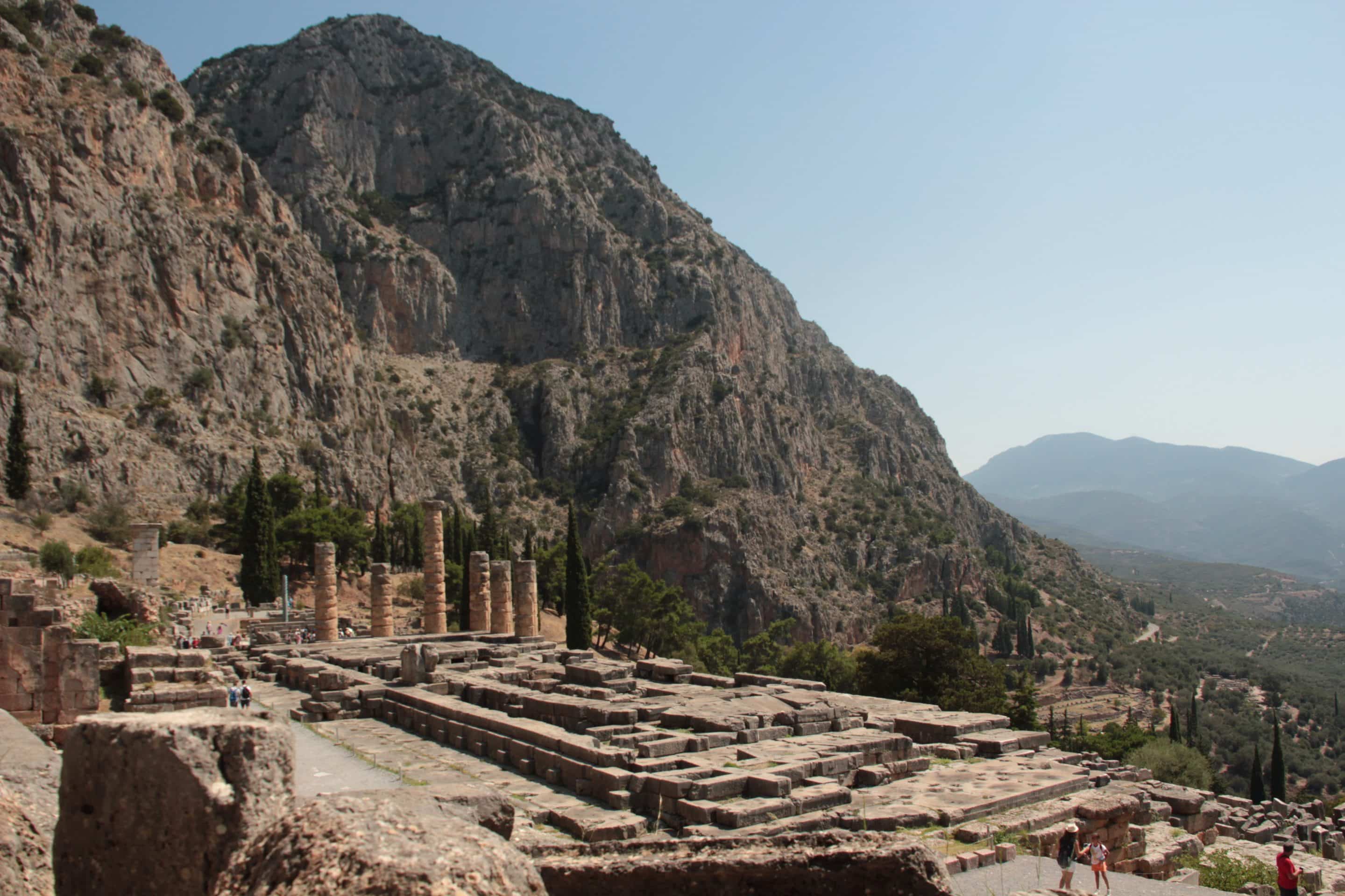 Temple d'Apollon à Delphes